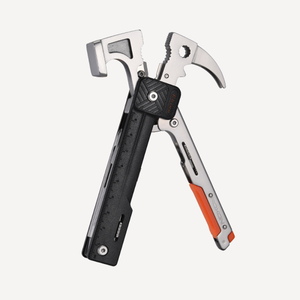 Мультитул RoXoN Hammer H1 Rhino 17-in-1 (Сталь/Черный/Коричневый)